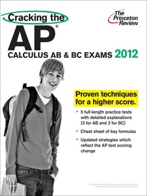 cover image of Cracking the AP Calculus AB & BC Exams